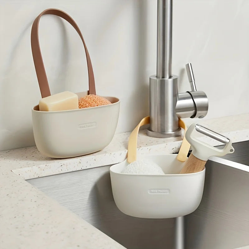 Kitchen Draining Rack,Multifunctional Kitchen Organizer with Draining Basket, Countertop Storage Holder,Space Saving  Organizers